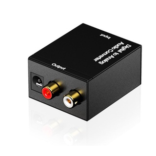 ภาพขนาดย่อของภาพหน้าปกสินค้ากล่องแปลงสัญญาณเสียงทีวี Digital to Analog Audio Converter ทำให้สมาร์ททีวีต่อกับลำโพงเก่าได้ สินค้าใหม่ ราคาสุดคุ้ม พ... จากร้าน cpu2day บน Shopee