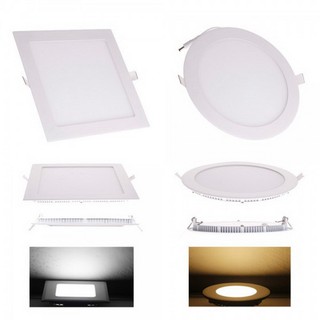 โคมไฟฝังฝ้ารุ่น Panal LED ดาว์นไลท์แบบฝังฝ้าโคมไฟติดเพดาน PANEL LIGHT 9w/12w/18w