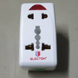 ELECTAN Travel Universal Adaptor ปลั๊กอเนกประสงค์สำหรับท่องเที่ยว ป้องกันไฟกระชาก ใช้ได้ใน US/UK/AU/EU #TC-204