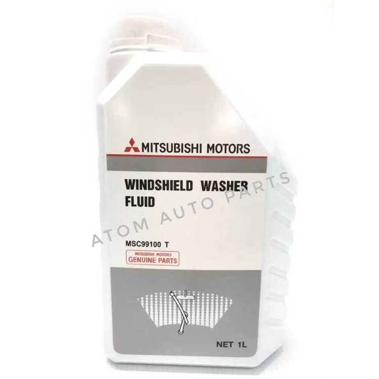 mitsubishi-น้ำยาทำความสะอาดกระจกรถยนต์มิตรซูบิชิ-1-ลิตร-windshield-washer-fluid-msc99100t-แท้-ห้าง-แท้เบิกศูนย์