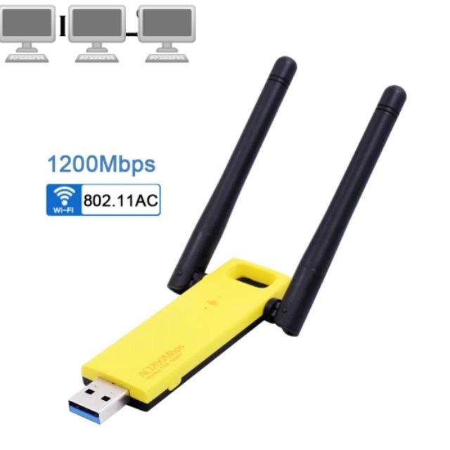 wireless-wifi-adapter-1200-mbps-dual-band-5-ghz-2-4-ghz-อะแดปเตอร์-802-11ac-rtl8812bu-ชิปเซ็ต-mini-usb-การ์ด-pc