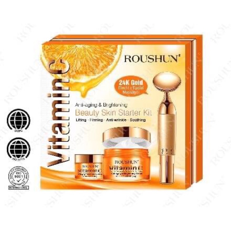 roushun-vitamin-c-eye-cream-face-cream-24k-electric-facial-massager