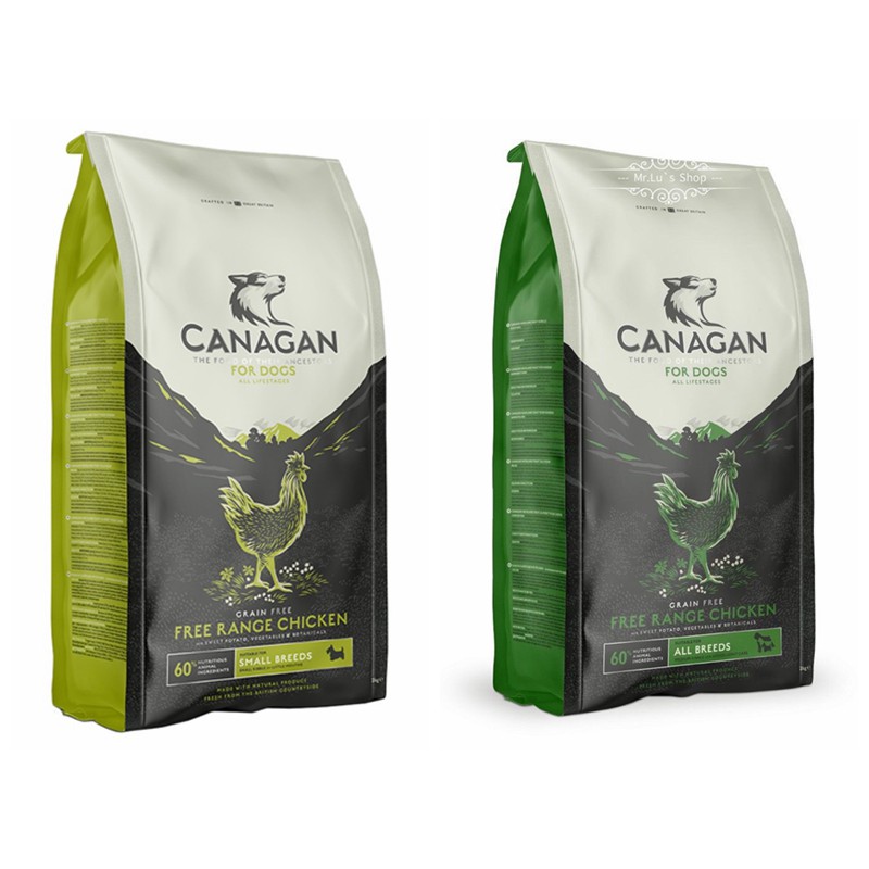 อาหารสุนัข Canagan Dog All/Small Breeds Chicken คานาแกน 6 Kg สุนัข  อาหารลูกสุนัข อาหารสุนัขแก่ อาหารเม็ด พรีเมียม