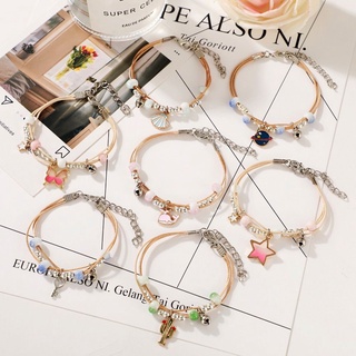 ภาพขนาดย่อของสินค้าFashion Universe Ceramic Bracelet Girl Student's Sweet Bracelet Classmates Friendship Bracelet for Girls