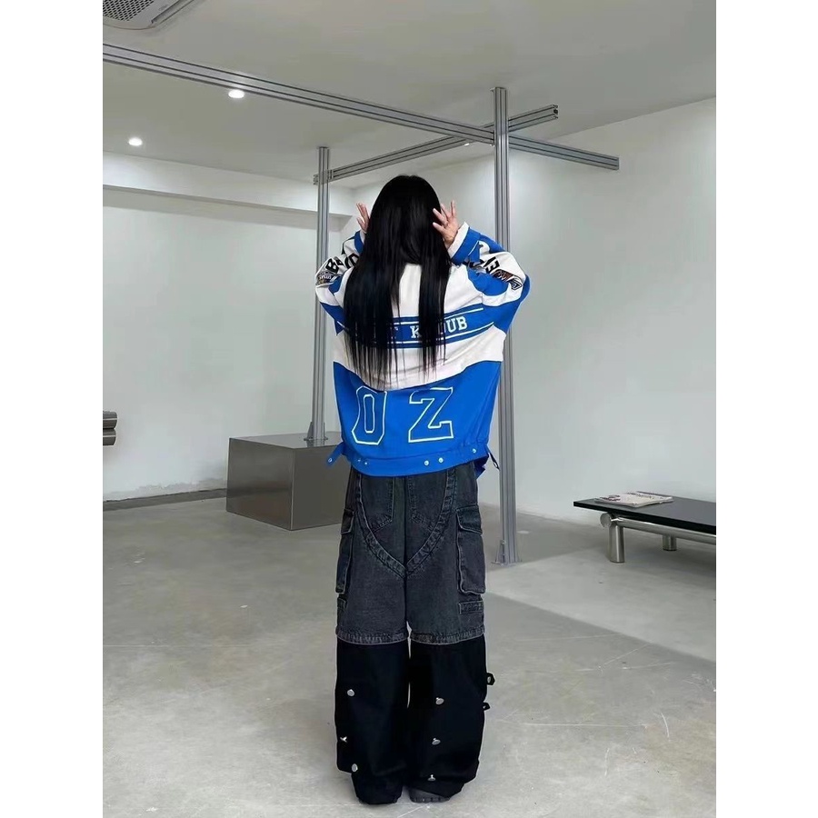 แจ็คเก็ตบางฤดูใบไม้ผลิและฤดูใบไม้ร่วงอเมริกันในฤดูใบไม้ผลิและฤดูใบไม้ร่วงเดียวกันของเครื่องแบบเบสบอล