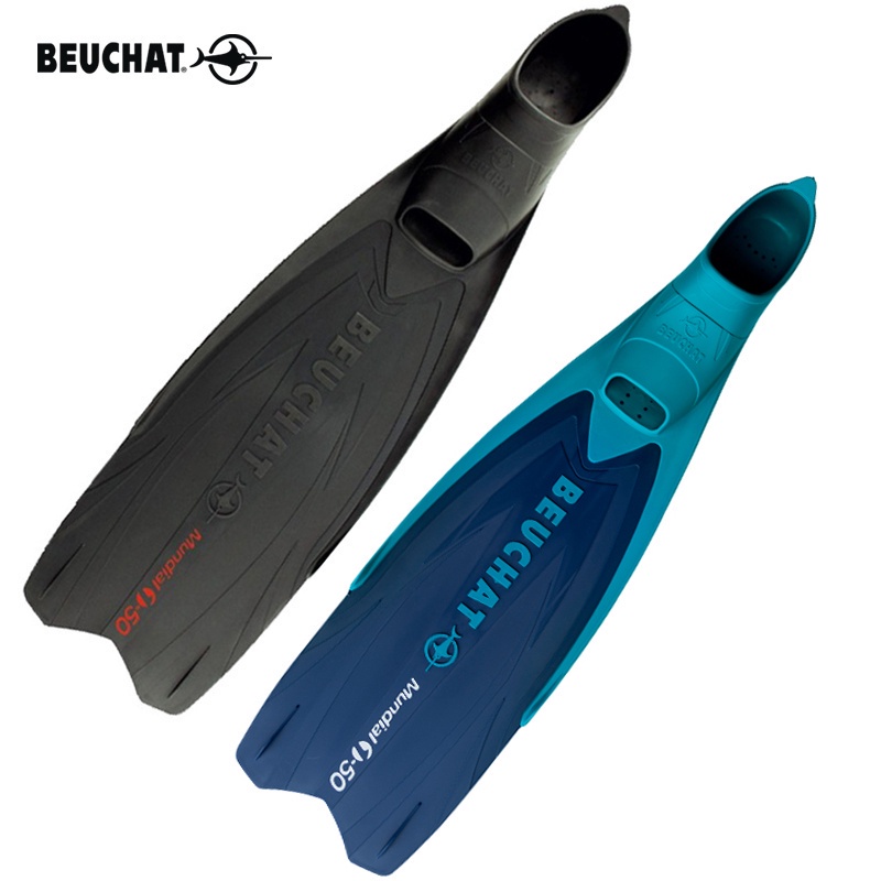 beuchat-mundial-one-50-ครีบ-ฟรีครีบดําน้ํา-ครีบยาว-แบบเท้าเหยียบ-เทอร์โมพลาสติก-ครีบล่าสัตว์ตกปลา