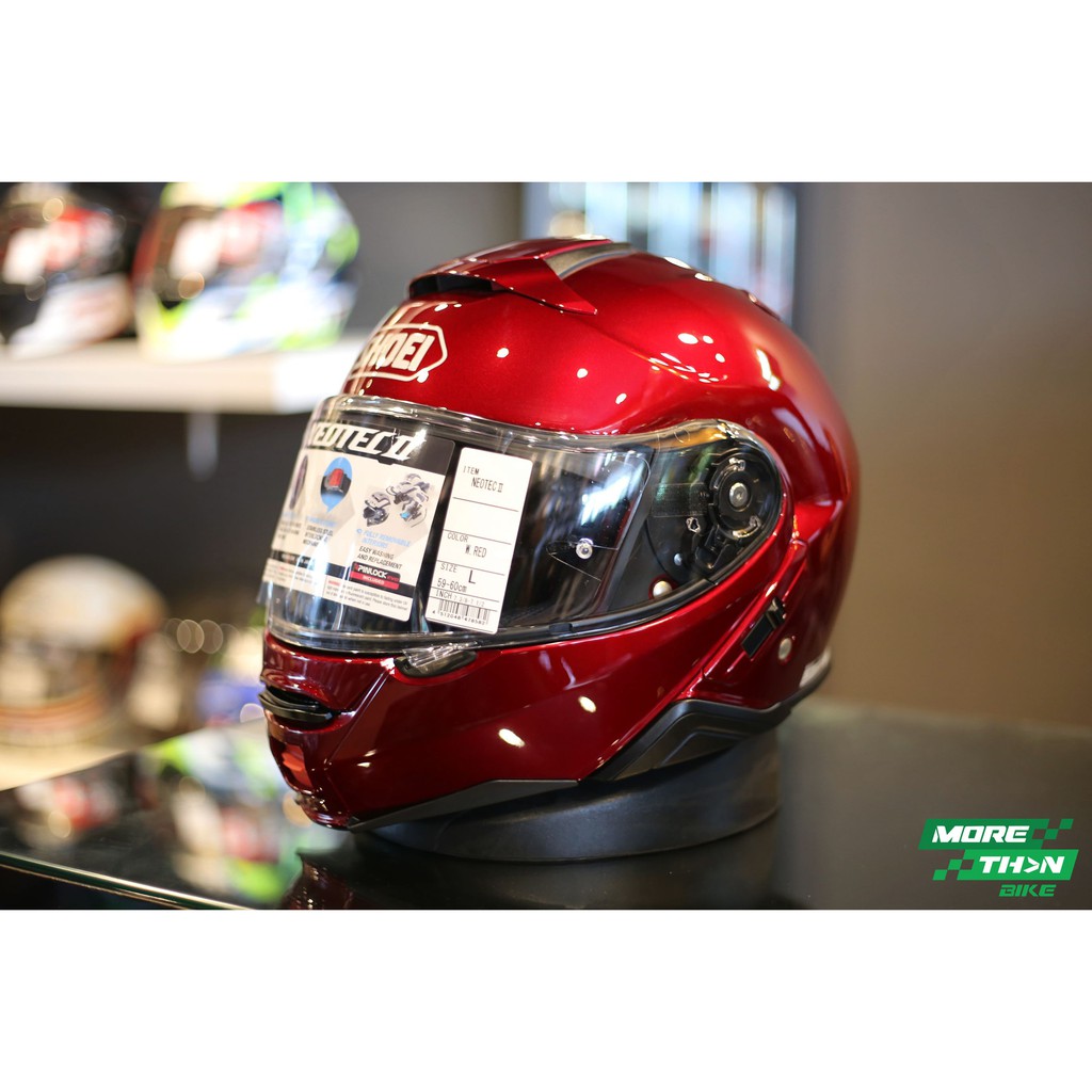 หมวกกันน็อค SHOEI NEOTEC II Red(Flip Up) | Shopee Thailand
