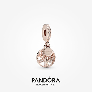 Pandora จี้รูปดอกกุหลาบ ของขวัญวันเกิด สําหรับครอบครัว p825