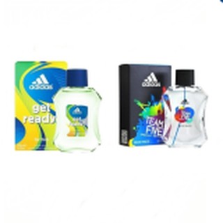 Adidas Team Five Special Edition 100 ml.+Adidas Get Ready for Men EDT 100 ml.