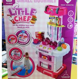 Little Chef ชุดครัวกระเป๋าลาก พร้อมอุปกรณ์