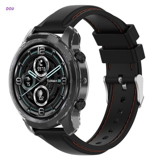 Dou Ultra-Slim Tpu เคสนาฬิกาข้อมือสําหรับ Ticwatch Pro 3 Lite Smart Watch