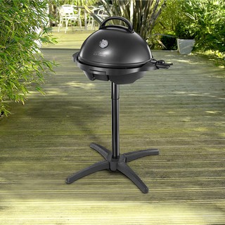 George Foreman Indoor Outdoor BBQ Grill 22460 เตาปื้งย่างบาร์บีคิว UK Imported 220v ใช้ไฟไทย Compact Great for Condo Apt