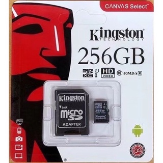 ภาพหน้าปกสินค้าการ์ดหน่วยความจำKingston SD256GB Class 10 ที่เกี่ยวข้อง