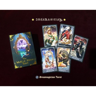 ภาพหน้าปกสินค้าWorld Of Visions Tarot ไพ่ยิปซีปท้ลดราคา ไพ่ยิปซี ไพ่ทาโร่ต์ ไพ่ออราเคิล Tarot Oracle Card Deck ที่เกี่ยวข้อง