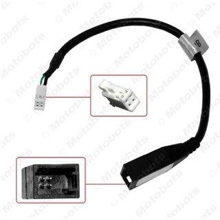 สินค้า อะแดปเตอร์เชื่อมต่อวิทยุรถยนต์ 4Pin เป็นสาย USB สําหรับ Isuzu USB