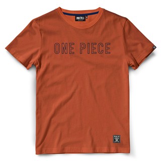 ROUND คอลูกเรือDextreme เสื้อวันพีซ ลาย One Piece สีส้ม DOP-1067-4XL