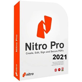 สินค้า 🔥 Nitro Pro Enterprise 2021 [ตัวเต็ม] [ถาวร] โปรแกรมสร้าง แก้ไข แปลงไฟล์ PDF 🔥