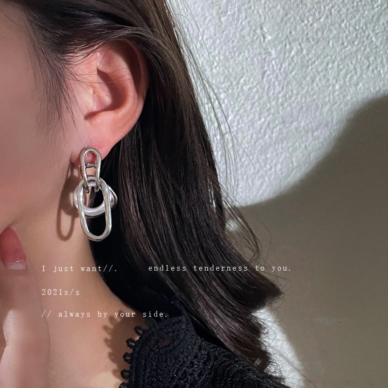 925-silver-needle-geometric-earrings-korean-personality-design-cold-wind-stud-earrings-female-exquisite-versatile-retro