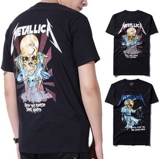 เสื้อยืดลาย Justin Bieber Metallica