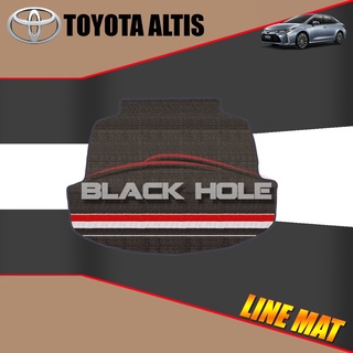 Toyota Altis ปี 2019 - ปีปัจจุบัน Blackhole Trap Line Mat Edge (Trunk ที่เก็บสัมภาระท้ายรถ)