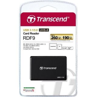 Transcend All-in One USB 3.1/3.0 UHS-II Card Readers (RDF9)
