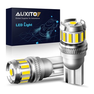 Auxito หลอดไฟแคนบัส LED W5W T10 12V 6500K สีขาว สําหรับจอดรถยนต์ 2 ชิ้น