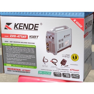 ของแท้ 100% จัดส่งฟรี ตู้เชื่อม KENDE ZX8-475AT