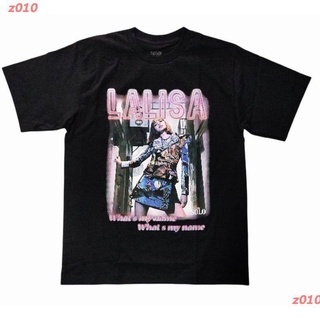 ราคาต่ำสุด!! New Lisa Lalisa What My Name T-shirt ผู้หญิง ดพิมพ์ลาย ดผ้าเด้ง คอกลม COD ย้อนยุค saleS-3XL