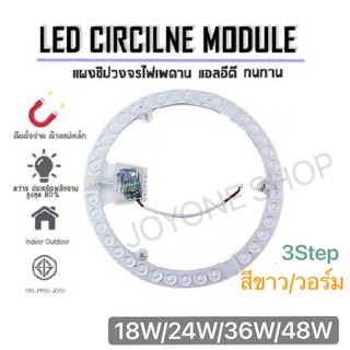 สินค้า [เก็บโค้ดส่งฟรีหน้าร้าน] แผงไฟแม่เหล็ก LED CIRCLE MODULE ขนาด 48วัตต์ 36วัตต์ 24วัตต์18วัตต์