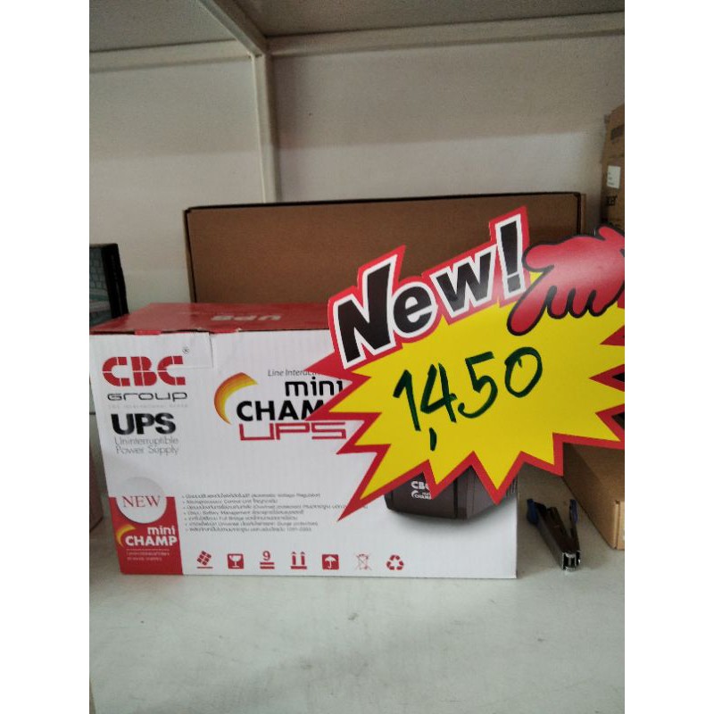 UPS - CPC mini champ 900va เครืีองสำรองไฟ ลดราคา | Shopee Thailand
