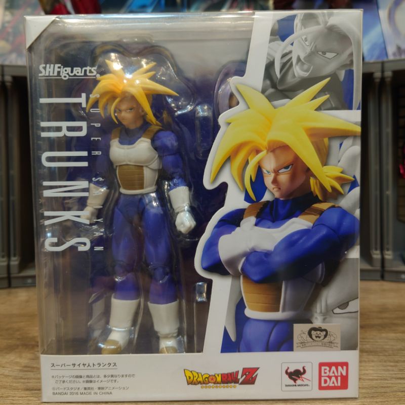 ของแท้-มือสอง-s-h-figuarts-shf-trunks-dragon-ball-z-อุปกรณ์ครบ-ราคาถูก-พร้อมส่ง