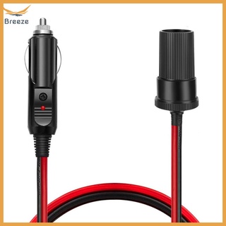 breeze 2m 12v Copper Extension  Cable For Car Cigarette Lighter Male Female Extension Cord Cable Adapter For Cars Rvs