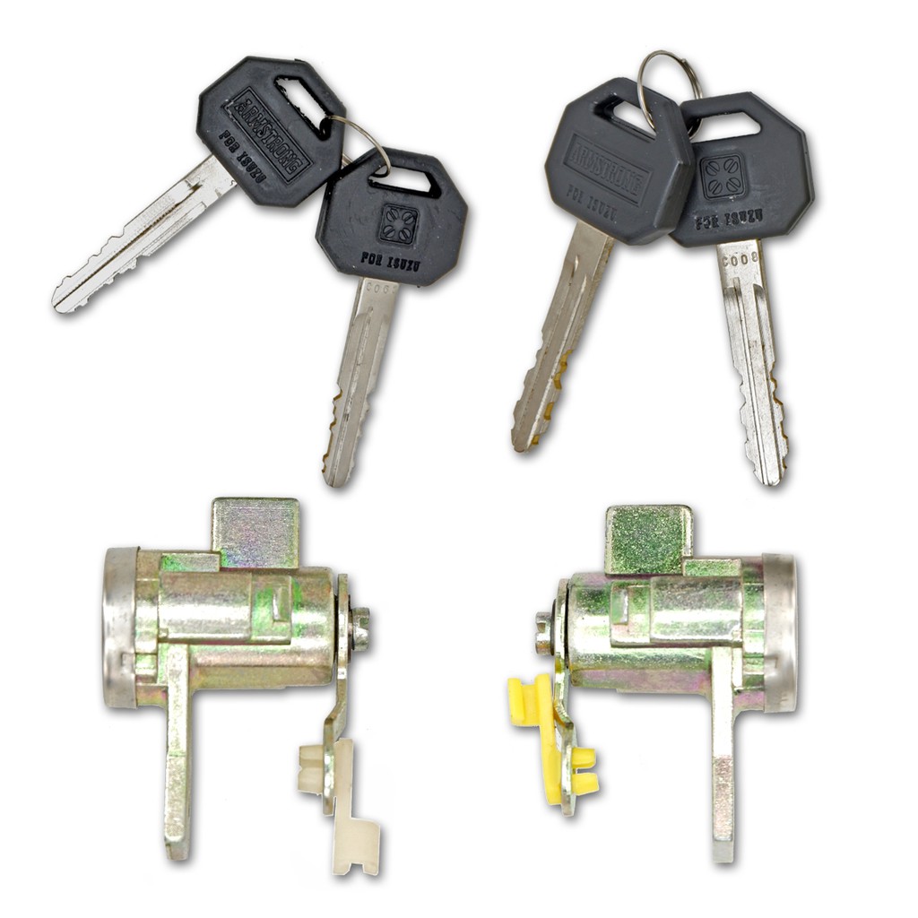 กุญแจประตูข้าง-ขวา-ซ้าย-สี-silver-d-max-เก่า-isuzu-2-4-ประตู-ปี2003-2006