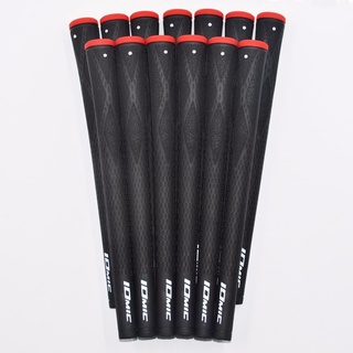 NEW Hightech x 1 IOMIC Sticky Evolution 2.3 Golf Grip 2 Colors Rubber Club Grips Black and Red ใหม่ Hightech x 1 IOMIC