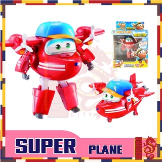 ซุปเปอร์ วิงส์ SUPER PLANE เหินฟ้าผู้พิทักษ์ สีเเดง แปงร่างได้