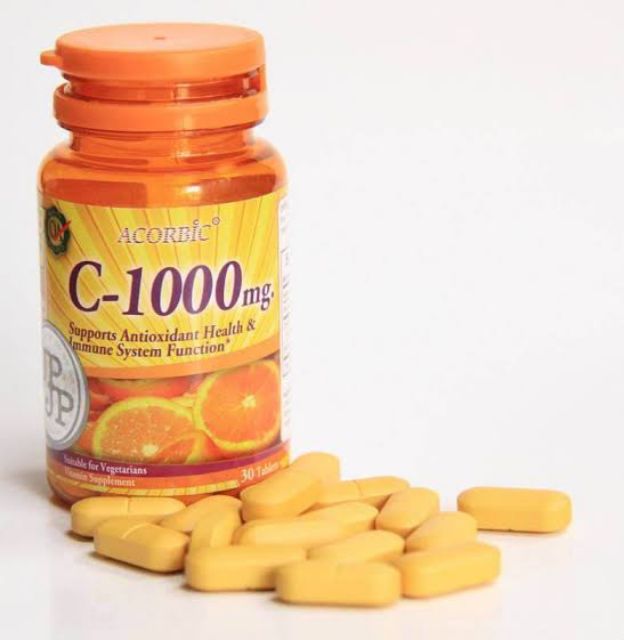 ภาพสินค้าวิตามินซี Acorbic VITAMIN C-1000mg ต่อต้านอนุมูลอิสระ เสริมสร้างภูมิคุ้มกัน ผิวพรรณสดใส ร่างกายแข็งแรง จากร้าน amy.shopping.123 บน Shopee ภาพที่ 3