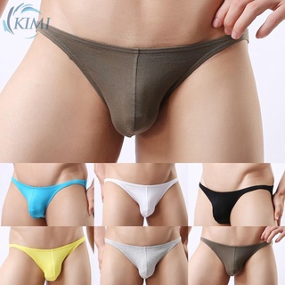 ภาพขนาดย่อของภาพหน้าปกสินค้าKIMI-Briefs Shorts Triangle Underpants Underwear Bikini Breathable Mens Panties จากร้าน kimidress.th บน Shopee ภาพที่ 2