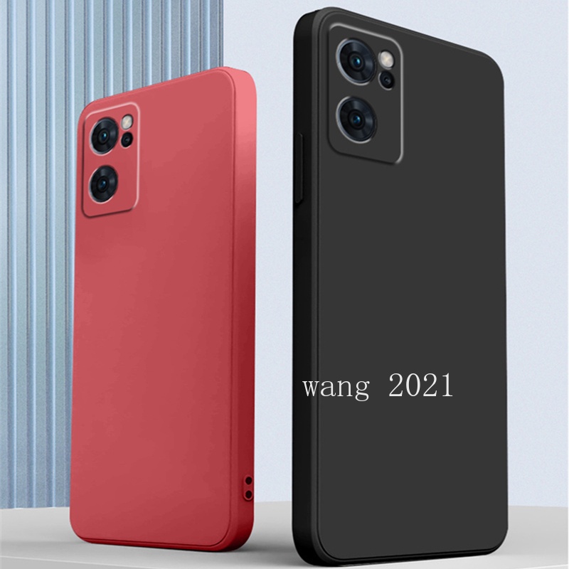 เคส-for-oppo-reno7-pro-reno6-z-6-pro-5g-casing-new-straight-edge-liquid-silicone-phone-case-matte-multicolor-soft-case-เคสโทรศัพท
