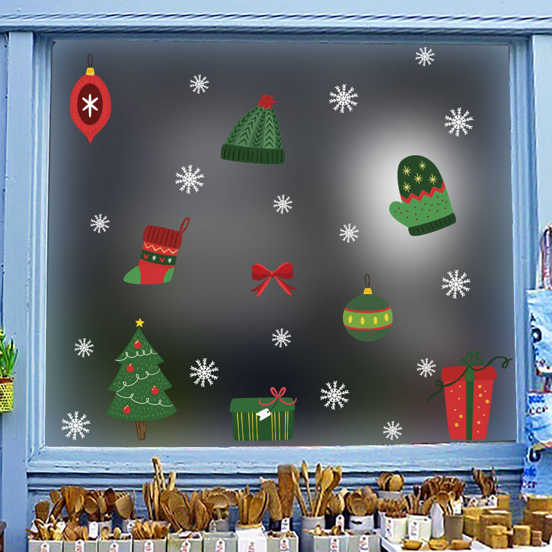 ภาพสินค้าสติกเกอร์ติดผนัง หน้าต่าง ลายซานตาคลอส คริสต์มาส สําหรับตกแต่งบ้าน เทศกาลปีใหม่ 2023 จากร้าน sweetheart01.th บน Shopee ภาพที่ 6