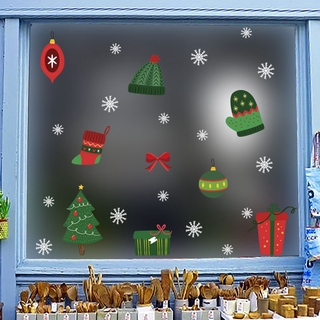 ภาพขนาดย่อของภาพหน้าปกสินค้าสติกเกอร์ติดผนัง หน้าต่าง ลายซานตาคลอส คริสต์มาส สําหรับตกแต่งบ้าน เทศกาลปีใหม่ 2023 จากร้าน sweetheart01.th บน Shopee ภาพที่ 6