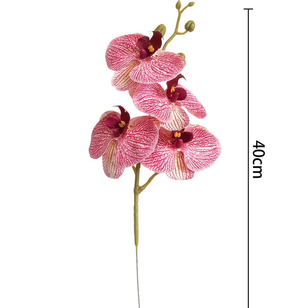 ภาพสินค้าดอกไม้ประดิษฐ์ Phalaenopsis High-End สําหรับตกแต่งบ้าน จากร้าน moshee.th บน Shopee ภาพที่ 8