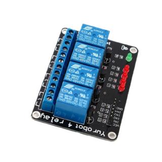 DIYMORE โมดูลSe 5 V โมดูลรีเลย์สี่ช่องสัญญาณ Pic Avr Dsp 430 for arduino