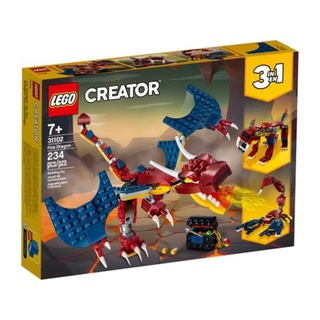LEGO Creator 3-in-1 Fire Dragon 31102