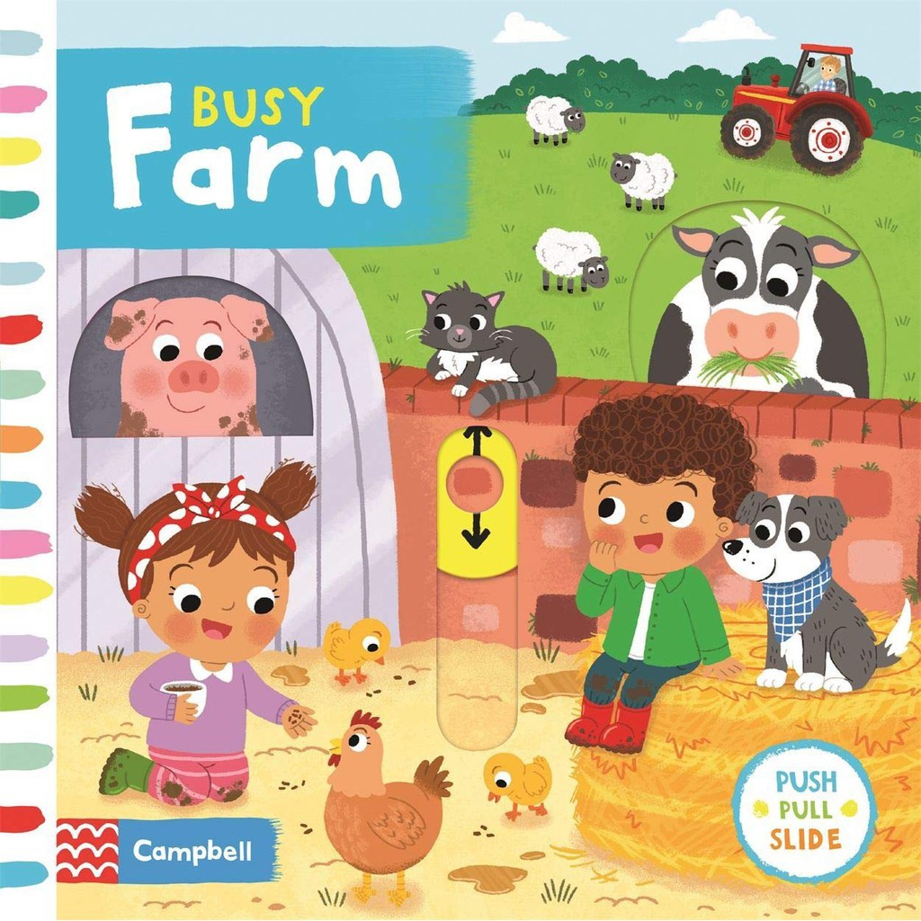 หนังสือนิทานภาษาอังกฤษ-busy-farm-board-book