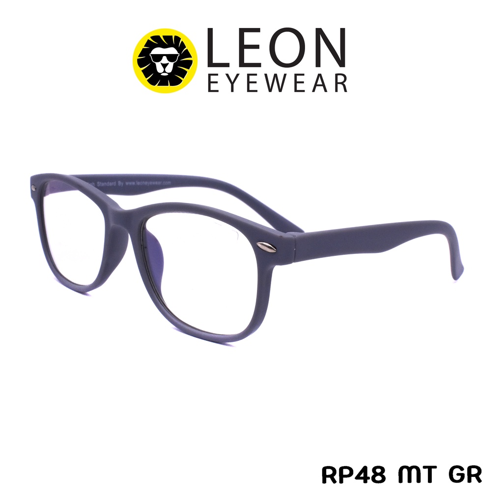 Leon Eyewear แว่นสายตายาว เลนส์มัลติโค้ท แว่นตาอ่านหนังสือ รุ่น RP48 สี ...