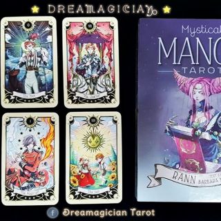 ไพ่ยิปซีลายการ์ตูนญี่ปุ่น Mystical Manga Tarot/ไพ่ยิปซีแท้/ไพ่ยิปซีแท้ลดราคา/ไพ่ยิปซีมังงะ/ไพ่ทาโร่ต์/Tarot/Tarot Cards