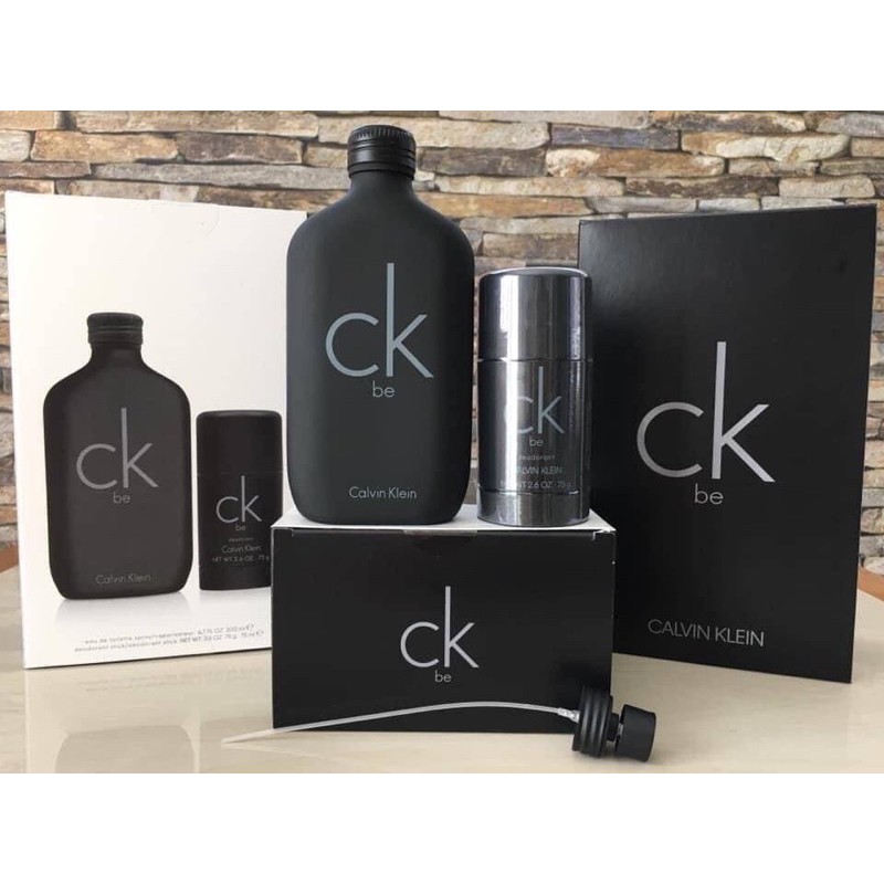 Set Nước Hoa Unisex Calvin Klein CK Be (200ml + LKM 75g)