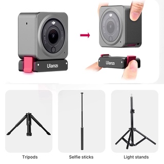 Ulanzi OA-12 อะแดปเตอร์ขาตั้งกล้องแม่เหล็ก 1/4 นิ้ว สําหรับ DJI ACTION 4 3 2