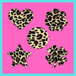 🐆สติ๊กเกอร์ปิดหัวนม 🐆  ลายเสือ (ขั้นต่ำ 2 คู่ : คละแบบอื่นได้) ปิดจุก แปะนม แปะจุก แฟนซี เซ็กซี่ ชุดชั้นในเซ็กซี่