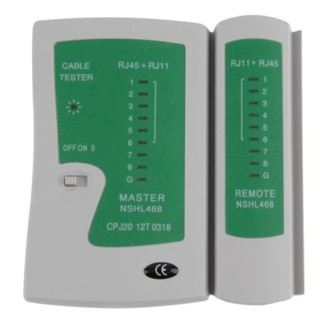 ภาพขนาดย่อของภาพหน้าปกสินค้าSet 2in1 คีมเข้าหัวสายแลน Network RJ45 CAT5 RJ11 RJ12 LAN Cable + ตัวเช็คสายแลน จากร้าน ananyait บน Shopee ภาพที่ 2